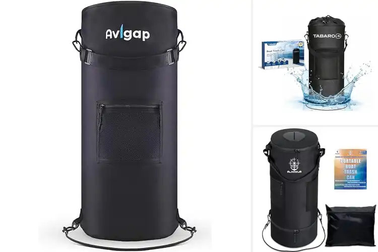 Detailed view of Best Leak‑Resistant Boat Trash Bins