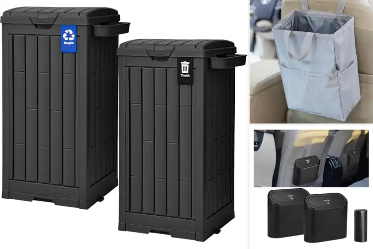 Detailed view of Best Leak Resistant Trash Bin