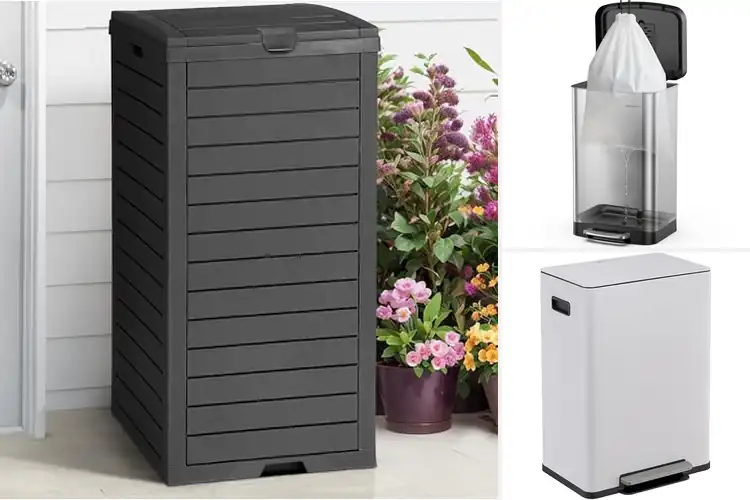 Detailed view of Best Leak Resistant Trash Bins