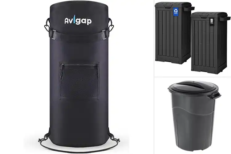 Detailed view of Best Leak Resistant Trash Cans
