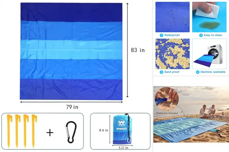 Detailed view of Best Lightweight Beach Blankets