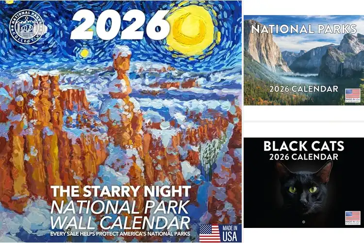 Detailed view of Best Made In USA Wall Calendar