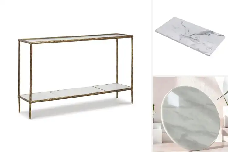 Detailed view of Best Marble Design Tabletops