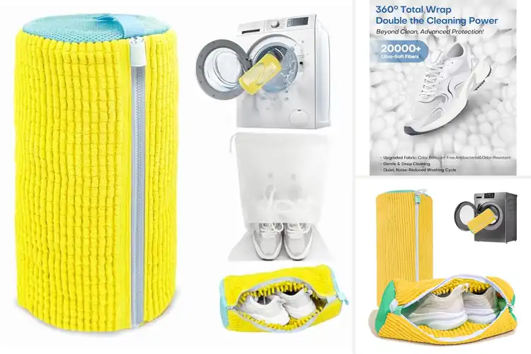 Detailed view of Best Microfiber Shoe Washing Bags