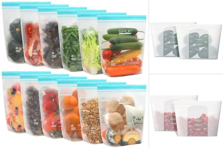 Detailed view of Best Microwave Freezer Refrigerator Safe Bags
