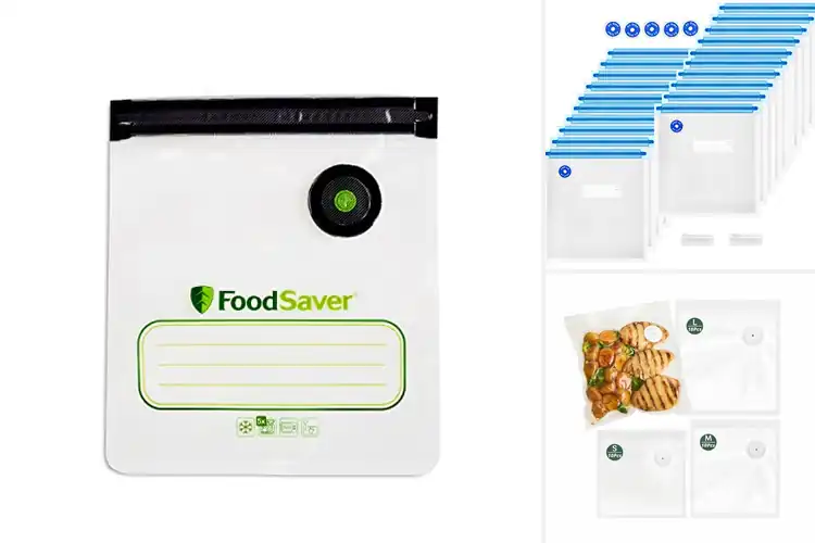 Detailed view of Best Microwave Freezer Refrigerator Safe Vacuum Bags
