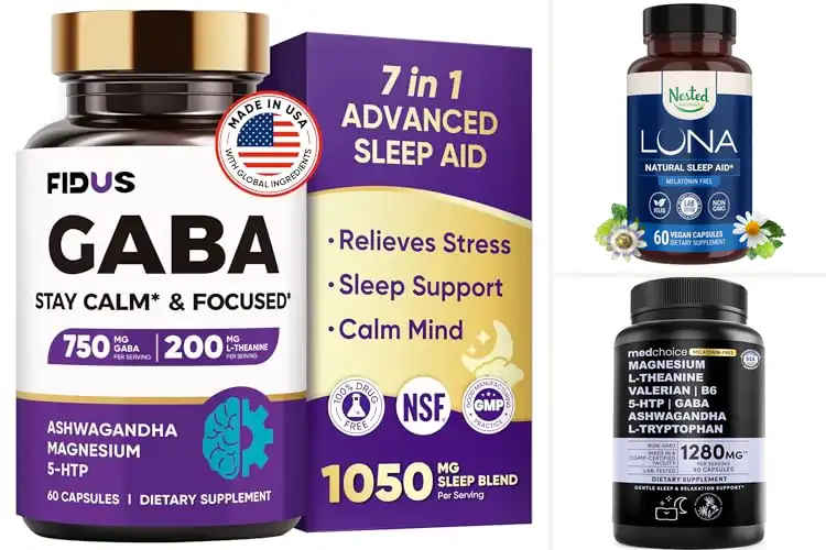 Detailed view of Best Non-Habit Forming Supplements for Restful Sleep & Calm