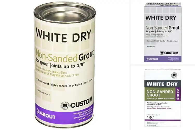 Detailed view of Best Non-Sanded Tile Grouts