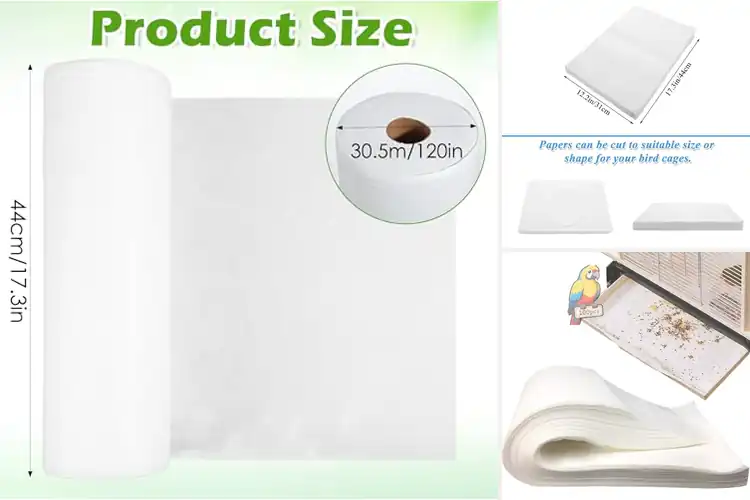 Detailed view of Best Non-Woven Bird Cage Liners