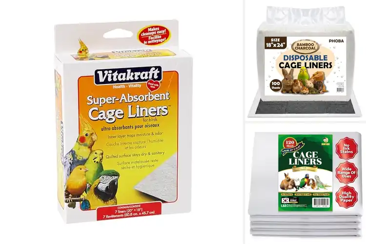 Detailed view of Best Odor-Reducing Bird Cage Liners