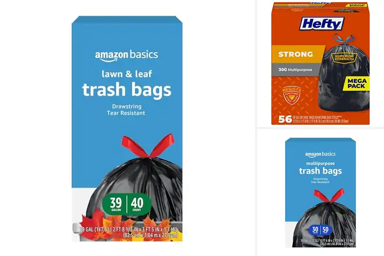 Detailed view of Best Outdoor Trash Bags