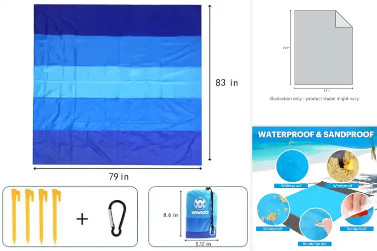 Detailed view of Best Oversized Beach Blanket