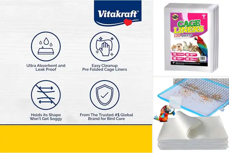 Detailed view of Best Parrot Cage Liner Papers: Clean Cage, Happy Bird