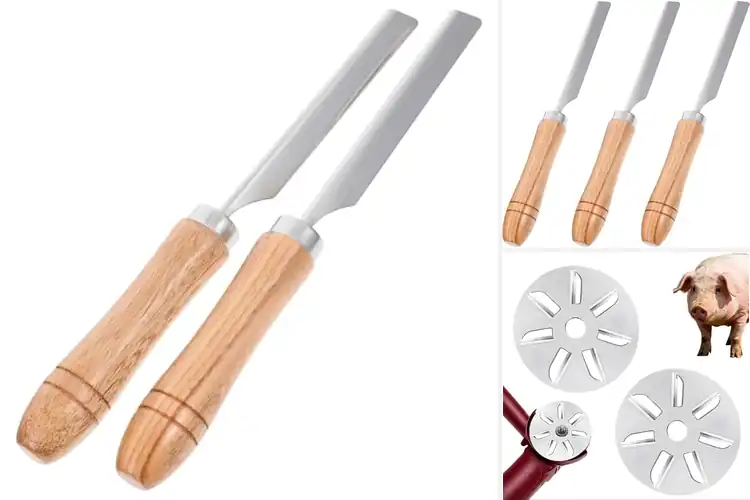 Detailed view of Best Pig Hair Scraper Blades Holders