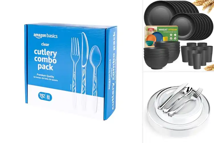 Detailed view of Best Plastic Dinnerware