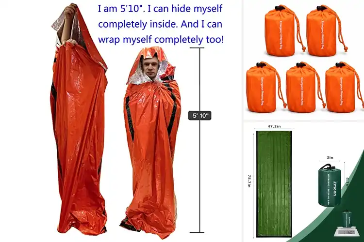 Detailed view of Best Portable Mylar Bivy Sacks for Warm, Safe Adventures