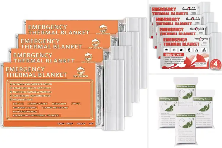 Detailed view of Best Portable Mylar Blankets