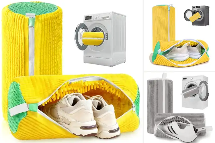 Detailed view of Best Portable Shoe Cleaning Bags: Zip, Wash, & Shine