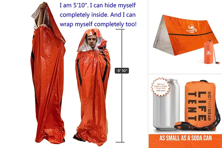 Detailed view of Best Portable Survival Shelters for Safe Outdoor Trips