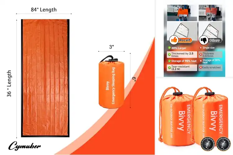 Detailed view of Best Portable Thermal Bivy Sack