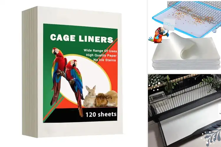 Detailed view of Best Pre-Cut Bird Cage Liners
