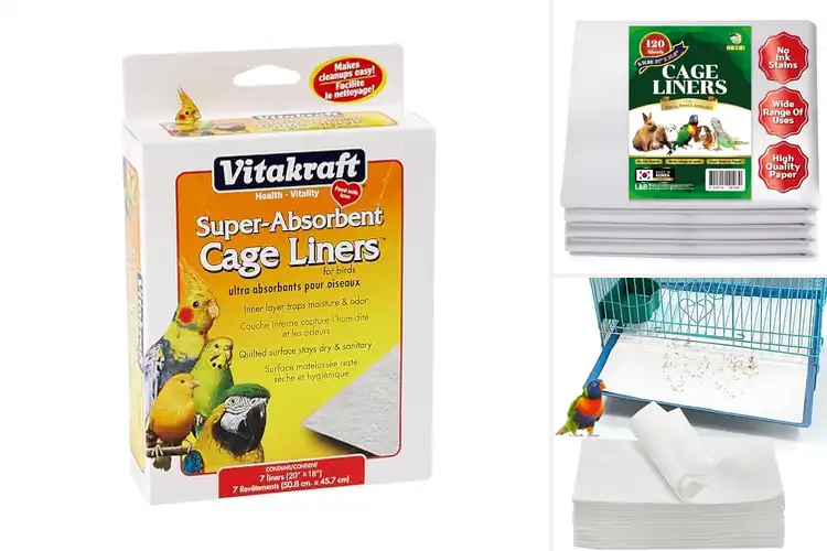 Detailed view of Best Premium Quality Bird Cage Liners