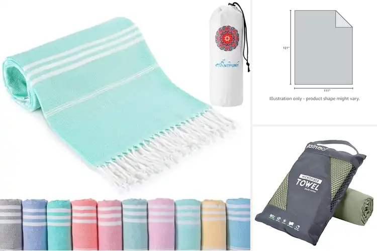 Detailed view of Best Quick-Dry Beach Blanket For Travel