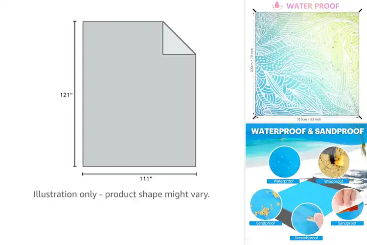 Detailed view of Best Quick Dry Beach Mat: Top 10 Picks for Sand-Free Comfort