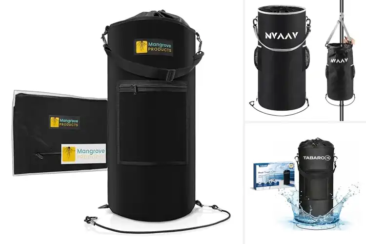 Detailed view of Best Quick Install Boat Trash Bin