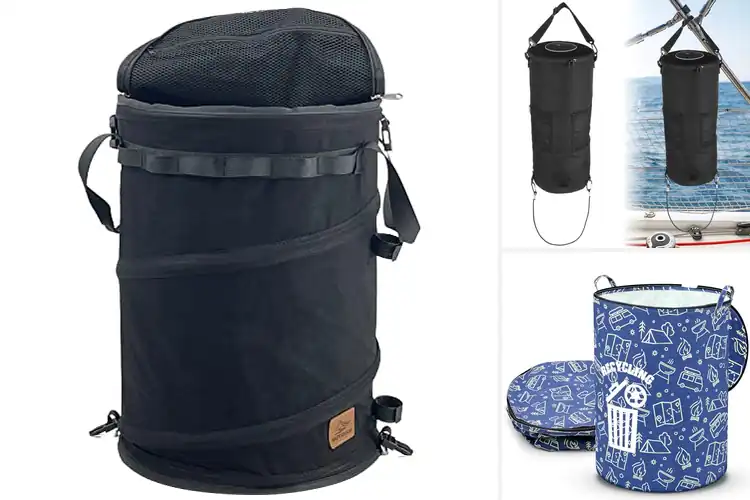 Detailed view of Best Quick-Release Zipper Trash Bin