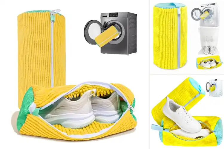 Detailed view of Best Reusable Shoe Laundry Bags: 360° Clean, Quiet & Protect
