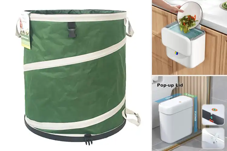 Detailed view of Best RV Garbage Containers