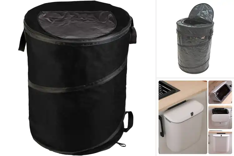 Detailed view of Best RV Trash Containers