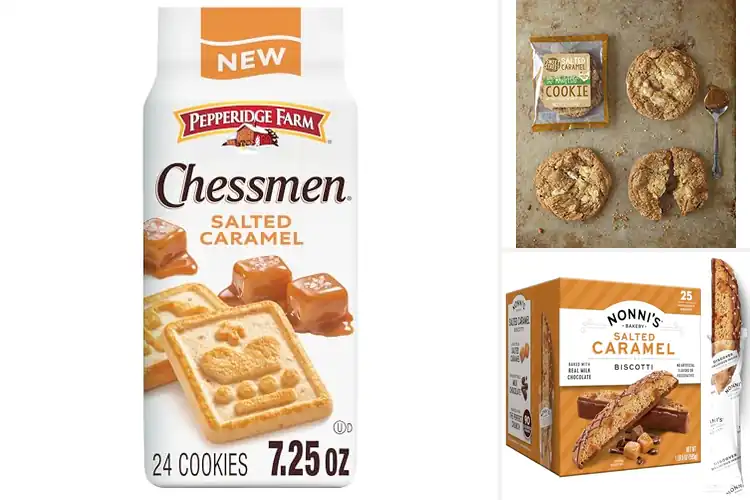 Detailed view of Best Salted Caramel Cookies
