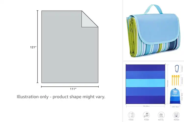 Detailed view of Best Sandproof Beach Blankets