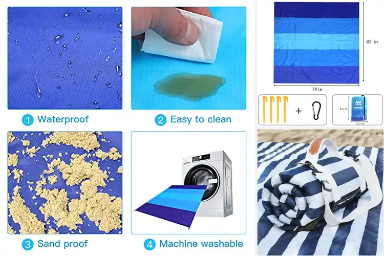 Detailed view of Best Sandproof Blankets