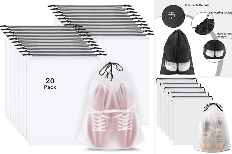 Detailed view of Best Shoe Protector Bags: Ultimate Clean & Organized Travel