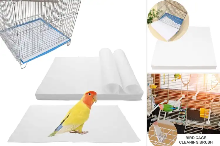 Detailed view of Best Sized Bird Cage Paper Liners 17×12