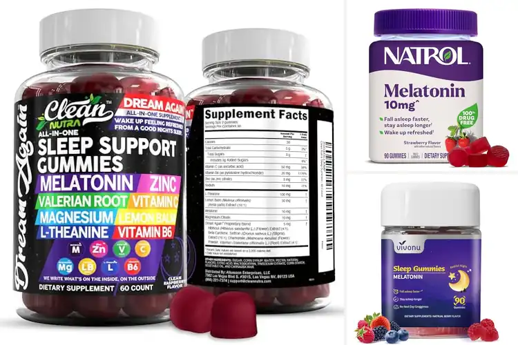 Detailed view of Best Sleep Support Gummies: Delicious, Natural Sleep Aid