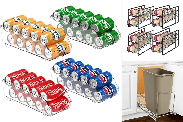 Detailed view of Best Sliding Can Organizers