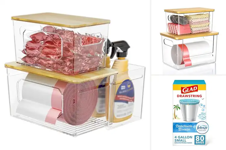 Detailed view of Best Space-Saving Garbage Bags: Leakproof & Odor-Resistant
