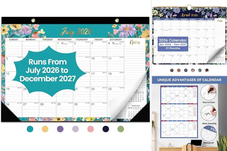 Detailed view of Best Spacious Calendars