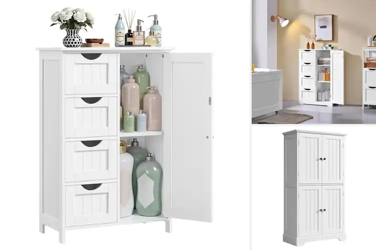 Detailed view of Best Storage Bathroom Cabinets