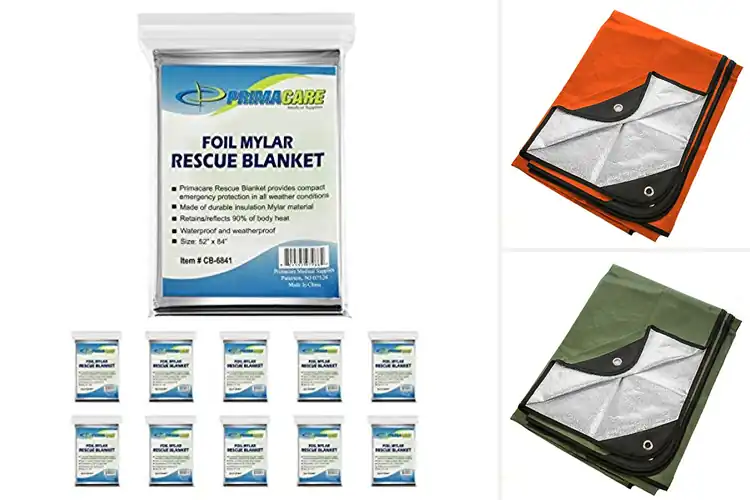 Detailed view of Best Survival Heat Reflectors