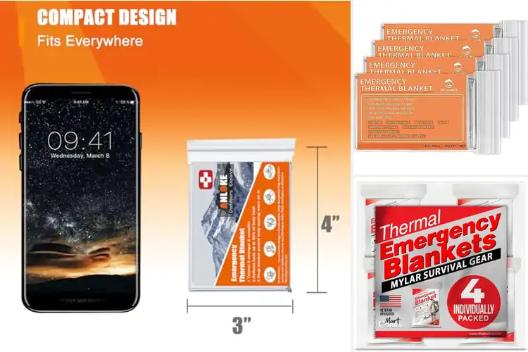 Detailed view of Best Thermal Survival Blankets