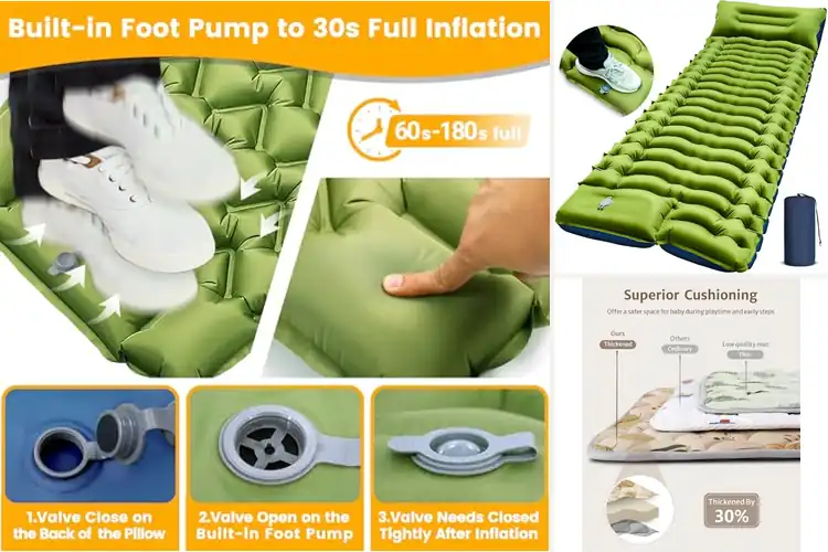 Detailed view of Best Travel Mats: 10 Top Picks for Ultimate Outdoor Comfort