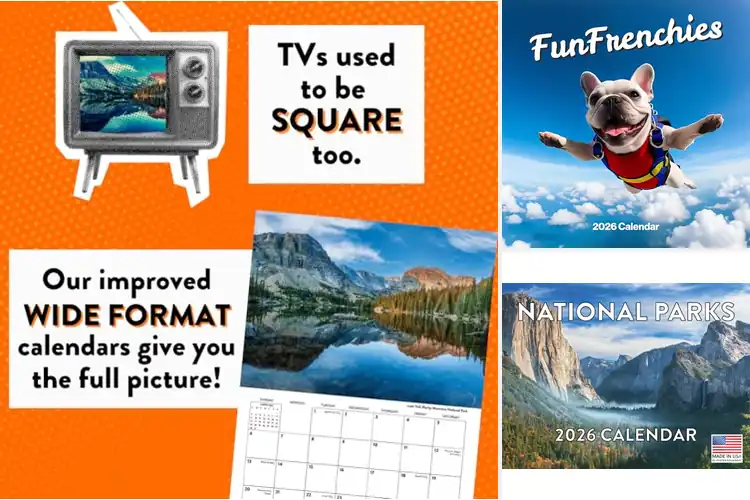 Detailed view of Best US-Made Calendars
