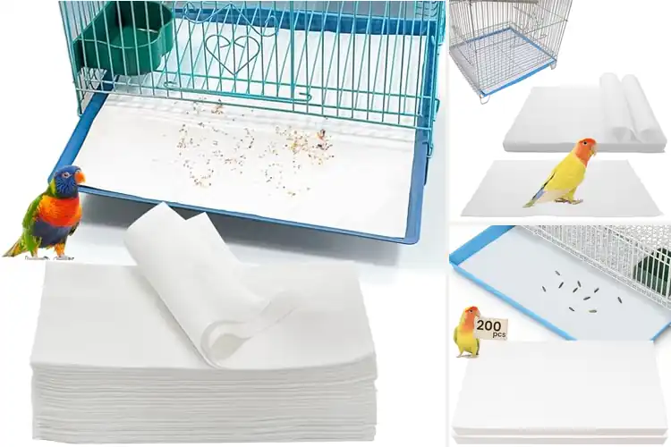 Detailed view of Best Value 200 Pack Bird Cage Liners