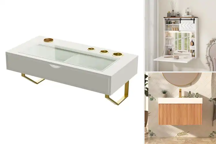 Detailed view of Best Wall Mounted Vanities