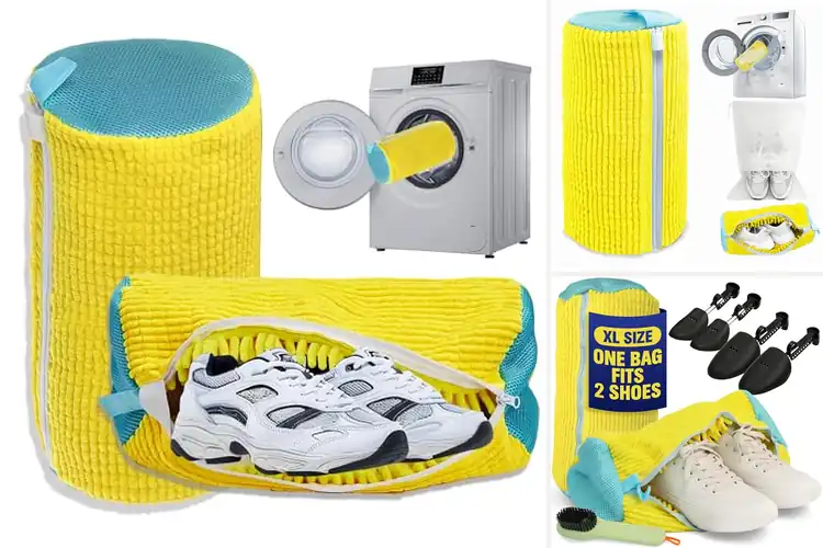 Detailed view of Best Washer-Compatible Shoe Bags